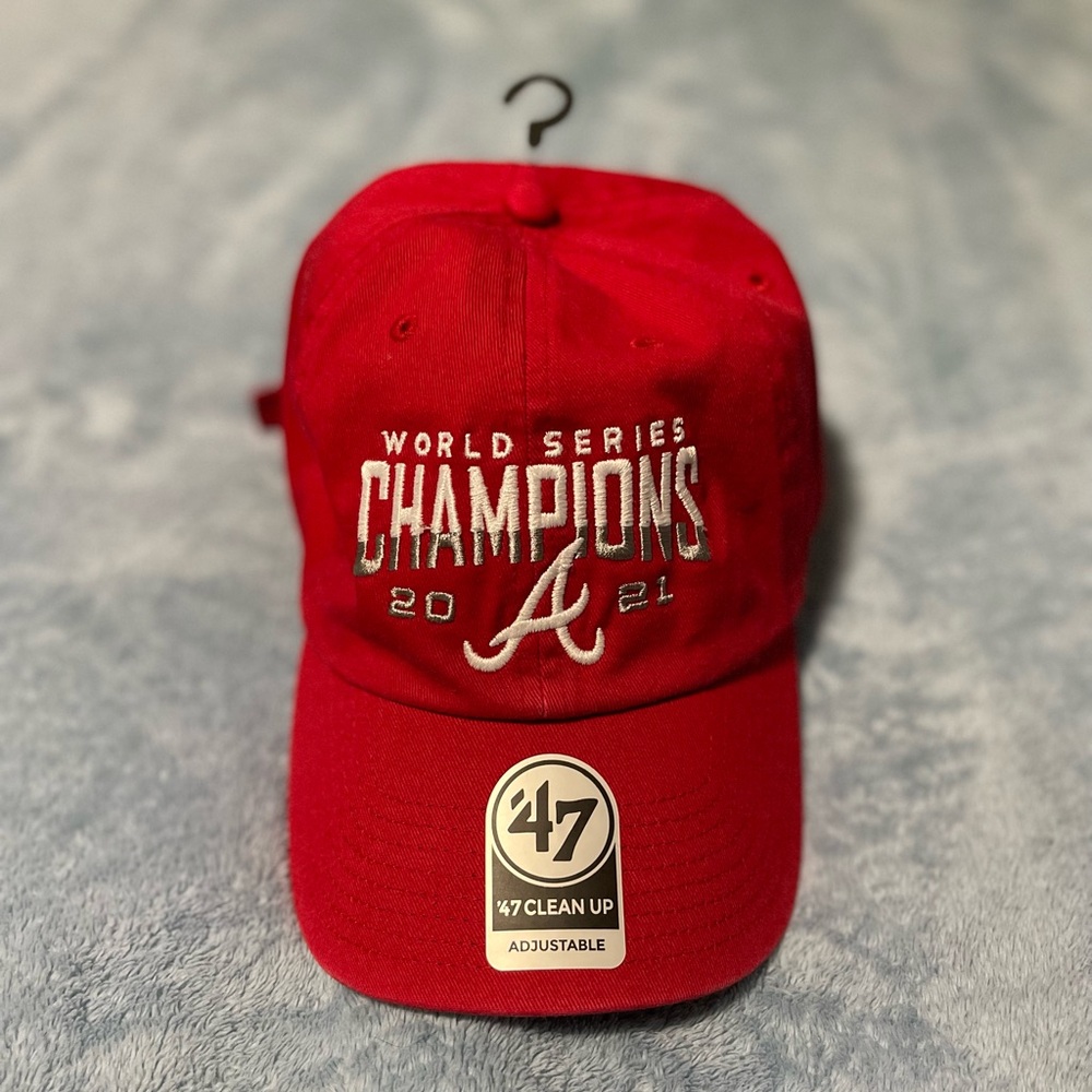 47’ Atlanta Braves 2021 World Series Champions Adjustable Hat Cap — NWT